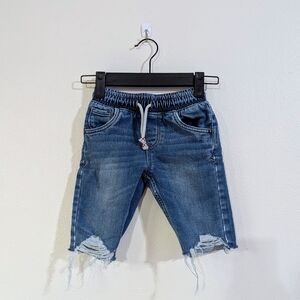 Cutoff Jean Shorts